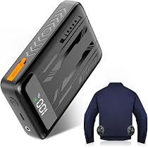 Amazon.co.jp: 空調作業服 バッテリー 40000mAh大容量 DC7.4V高出力